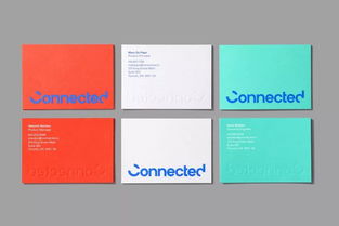 軟件開(kāi)發(fā)公司Connected品牌形象設(shè)計(jì) 融合科技與創(chuàng)新的視覺(jué)表達(dá)